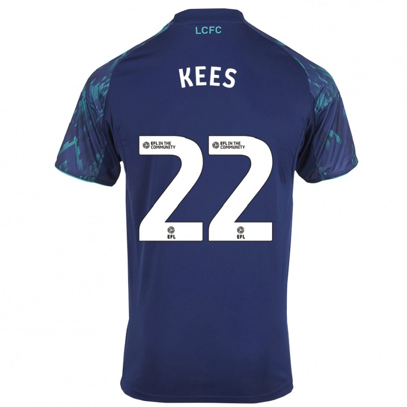 Danxen Dames Sari Kees #22 Marine Groen Wit Uitshirt Uittenue 2025/26 T-Shirt