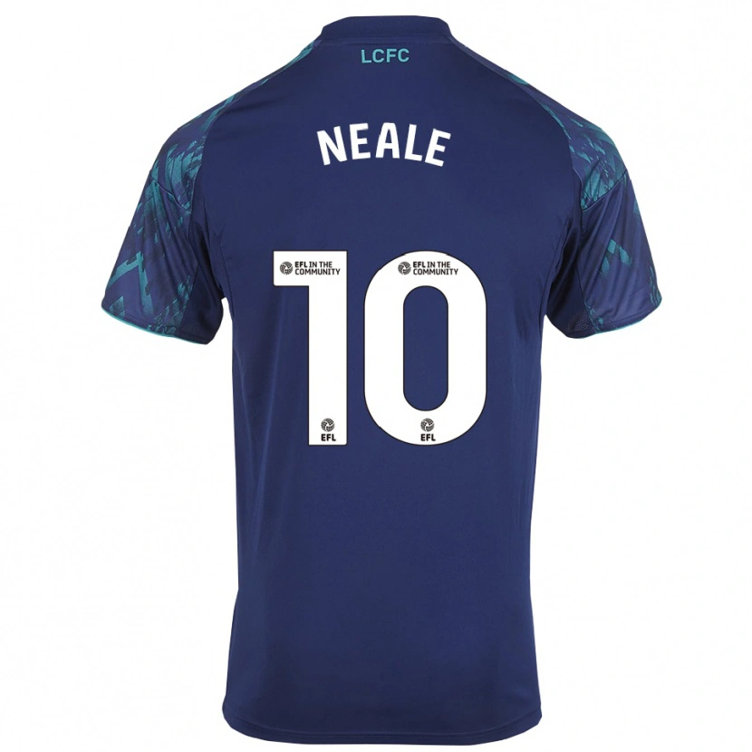 Danxen Dames Tommy Neale #10 Marine Groen Wit Uitshirt Uittenue 2025/26 T-Shirt