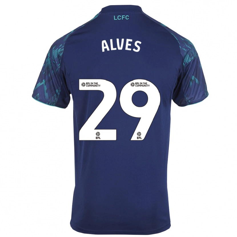 Danxen Dames Will Alves #29 Marine Groen Wit Uitshirt Uittenue 2025/26 T-Shirt