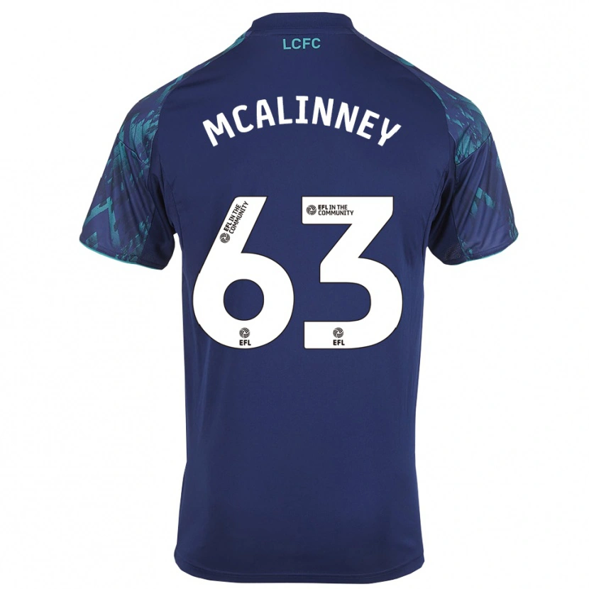 Danxen Dames Liam Mcalinney #63 Marine Groen Wit Uitshirt Uittenue 2025/26 T-Shirt