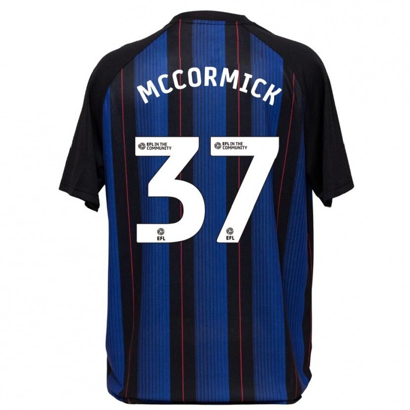 Danxen Dames George Mccormick #37 Blauw Zwart Uitshirt Uittenue 2025/26 T-Shirt