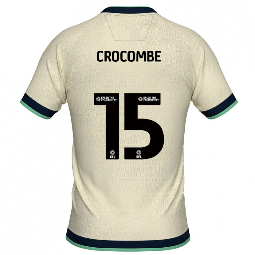 Danxen Dames Max Crocombe #15 Champagne Marine Uitshirt Uittenue 2025/26 T-Shirt