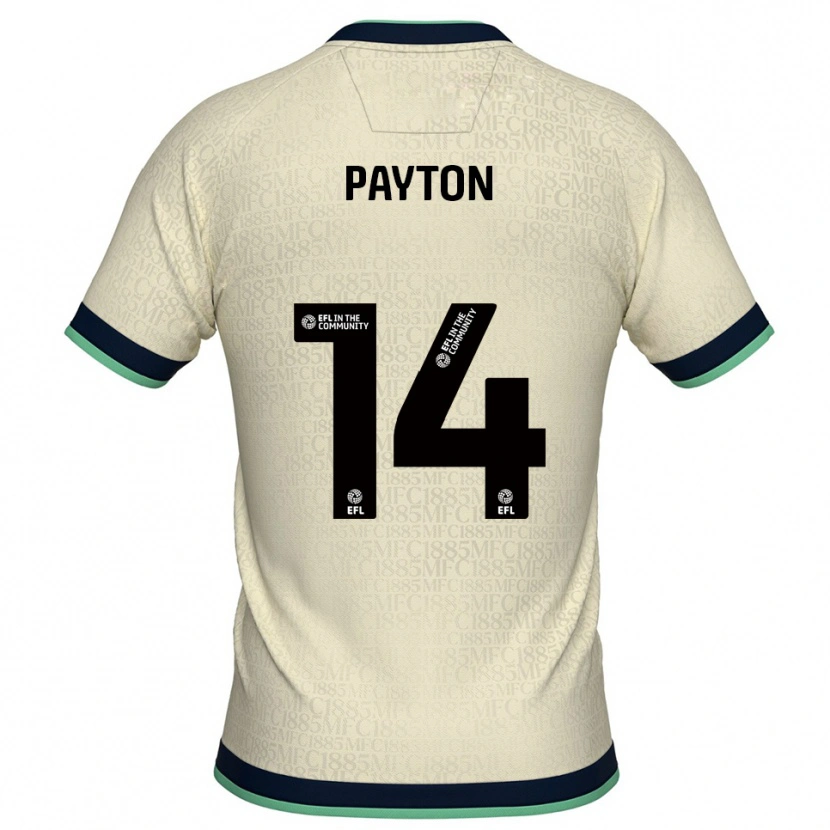 Danxen Dames Edward Payton #14 Champagne Marine Uitshirt Uittenue 2025/26 T-Shirt