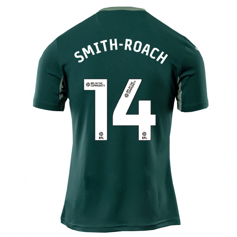 Danxen Dames Rio Smith-Roach #14 Groen Wit Paars Uitshirt Uittenue 2025/26 T-Shirt