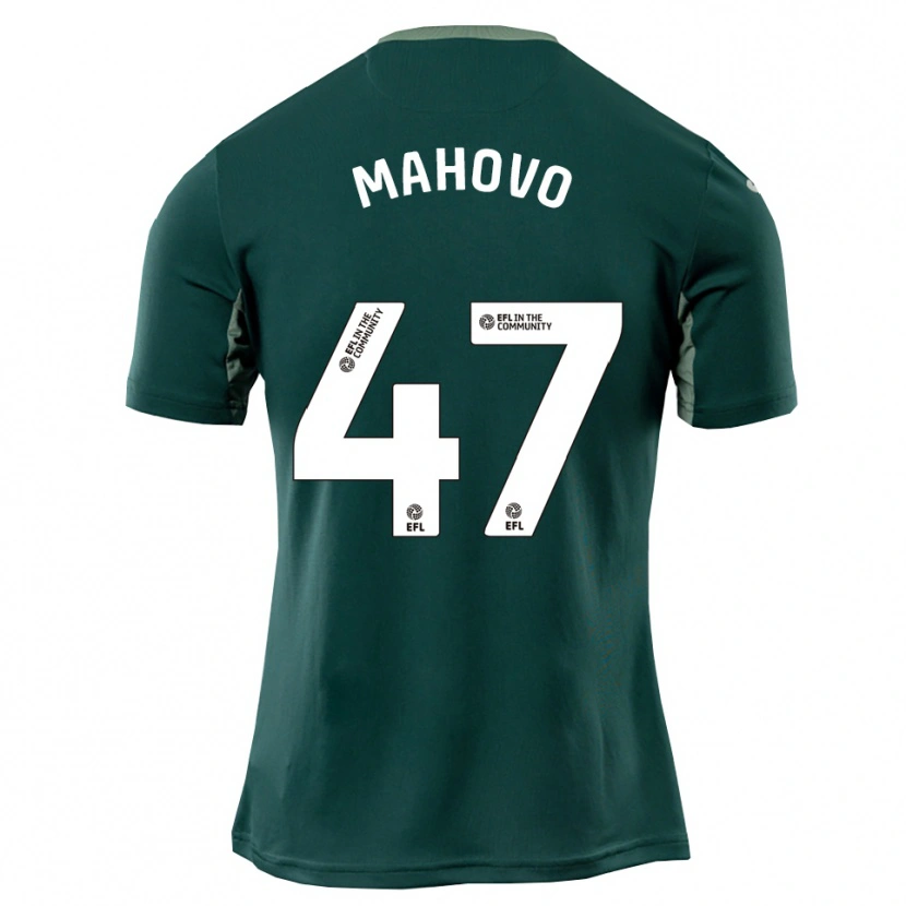 Danxen Dames Lucien Mahovo #47 Groen Wit Paars Uitshirt Uittenue 2025/26 T-Shirt