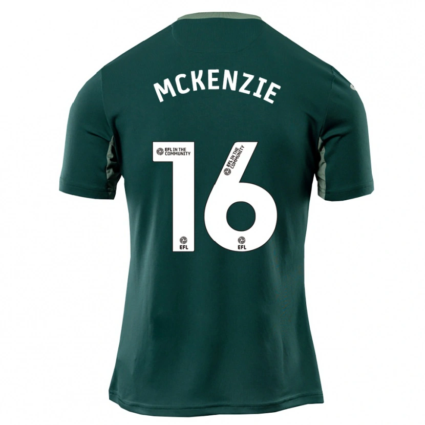 Danxen Dames Mason Mckenzie #16 Groen Wit Paars Uitshirt Uittenue 2025/26 T-Shirt