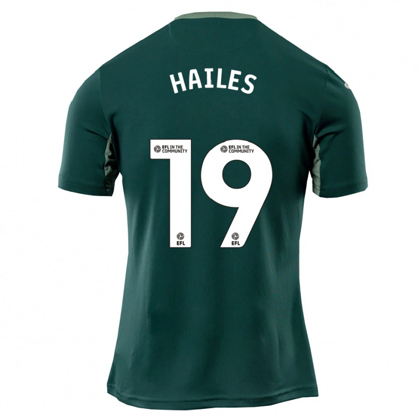 Danxen Dames Lauren Hailes #19 Groen Wit Paars Uitshirt Uittenue 2025/26 T-Shirt
