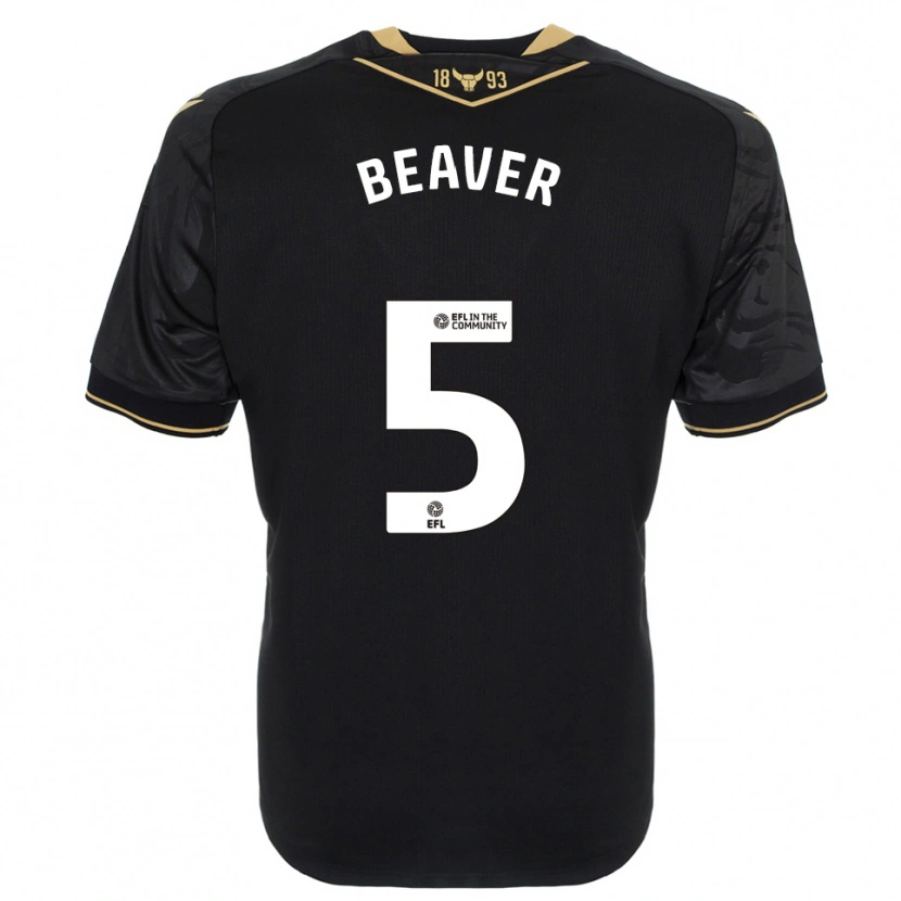 Danxen Dames Catherine Beaver #5 Zwart Goud Uitshirt Uittenue 2025/26 T-Shirt
