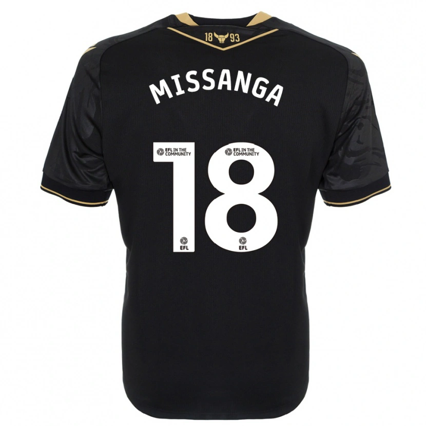 Danxen Dames Mo Missanga #18 Zwart Goud Uitshirt Uittenue 2025/26 T-Shirt