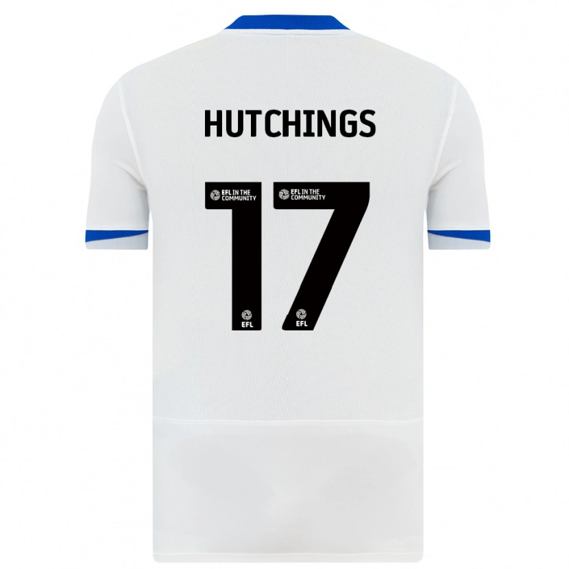 Danxen Dames Annie Hutchings #17 Wit Zwart Uitshirt Uittenue 2025/26 T-Shirt