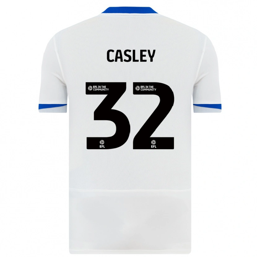 Danxen Dames Riva Casley #32 Wit Zwart Uitshirt Uittenue 2025/26 T-Shirt