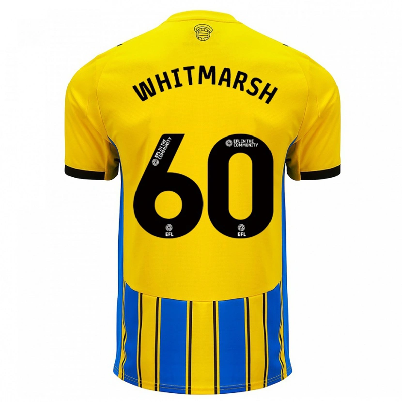 Danxen Dames Joe O'brien-Whitmarsh #60 Blauw Geel Uitshirt Uittenue 2025/26 T-Shirt