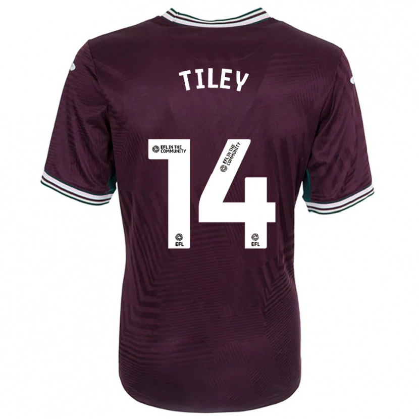 Danxen Dames Chloe Tiley #14 Roest Rood Wit Uitshirt Uittenue 2025/26 T-Shirt