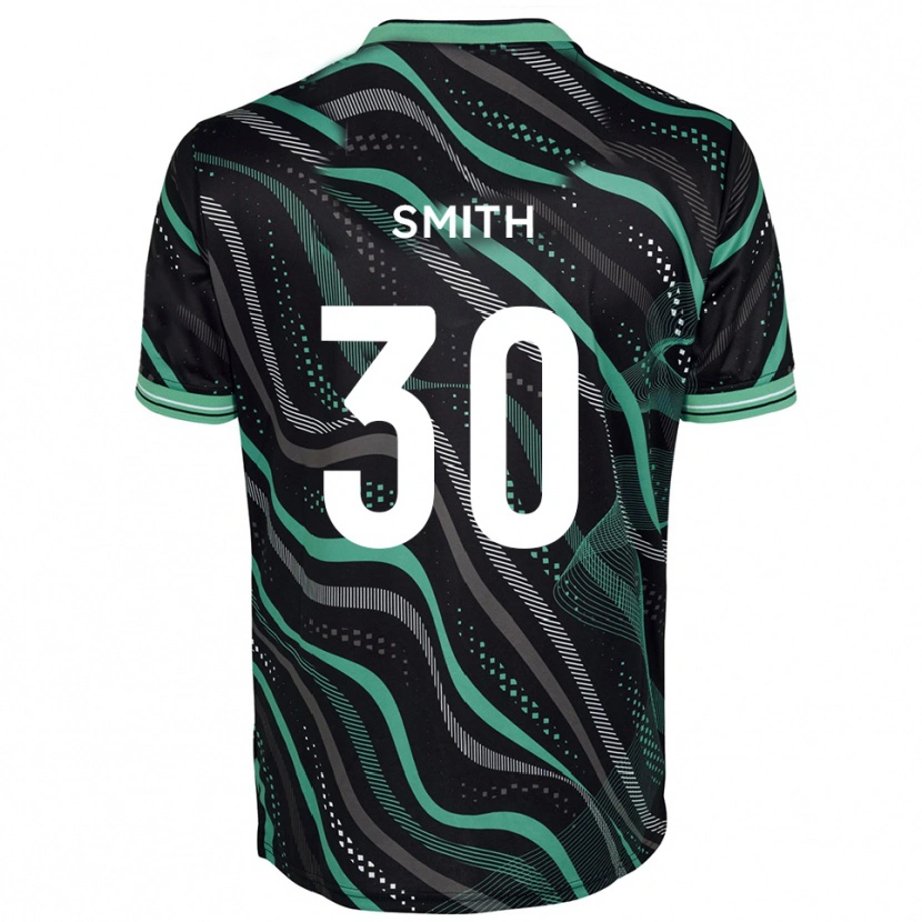 Danxen Dames Jude Smith #30 Zwart Groen Uitshirt Uittenue 2025/26 T-Shirt