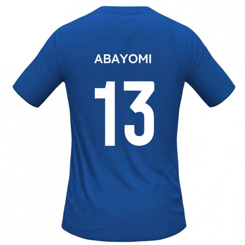 Danxen Dames Koju Abayomi #13 Hemelsblauw Uitshirt Uittenue 2025/26 T-Shirt