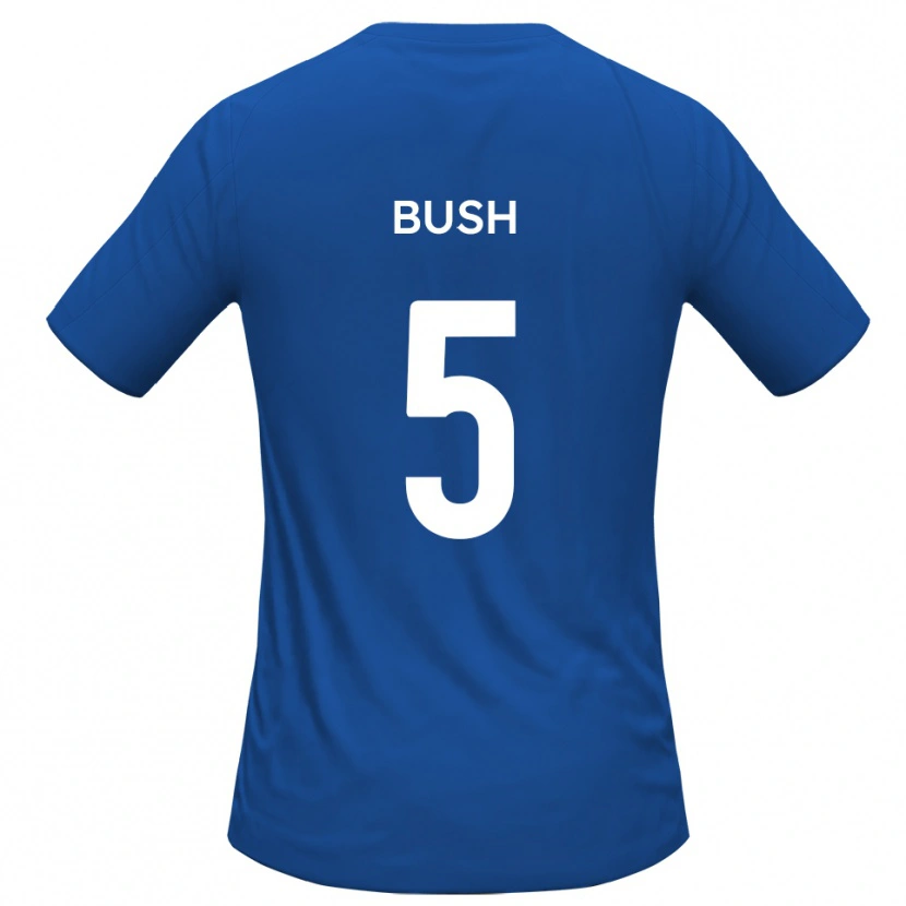 Danxen Dames Chris Bush #5 Hemelsblauw Uitshirt Uittenue 2025/26 T-Shirt