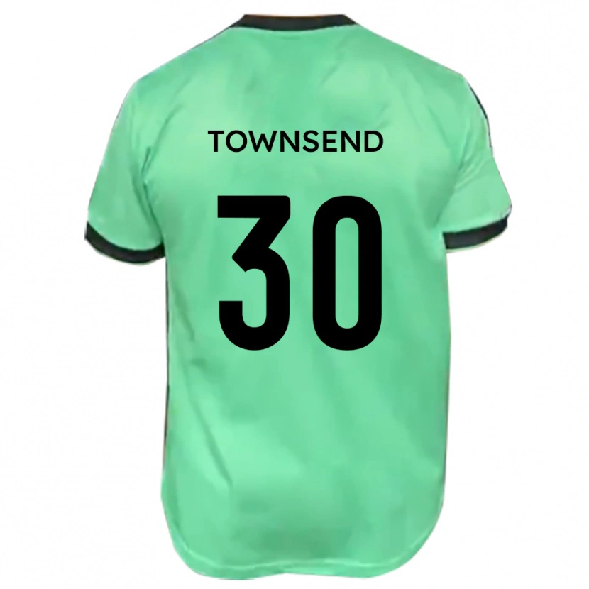 Danxen Dames Nick Townsend #30 Turkoois Zwart Uitshirt Uittenue 2025/26 T-Shirt