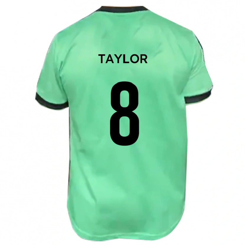 Danxen Dames Jake Taylor #8 Turkoois Zwart Uitshirt Uittenue 2025/26 T-Shirt