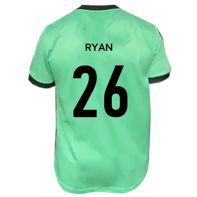 Danxen Dames Joe Ryan #26 Turkoois Zwart Uitshirt Uittenue 2025/26 T-Shirt