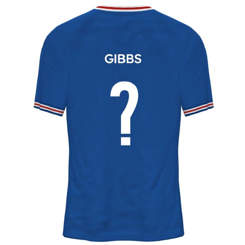 Danxen Dames Ruby Gibbs #0 Dodger Blue Uitshirt Uittenue 2025/26 T-Shirt