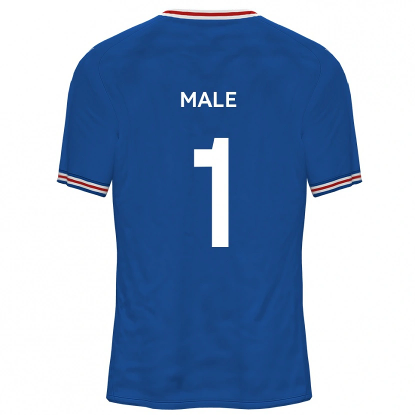 Danxen Dames Harrison Male #1 Dodger Blue Uitshirt Uittenue 2025/26 T-Shirt