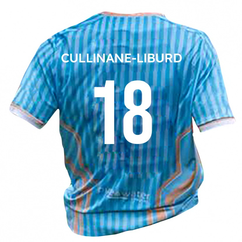 Danxen Dames Jordan Cullinane-Liburd #18 Zwart Goud Uitshirt Uittenue 2025/26 T-Shirt