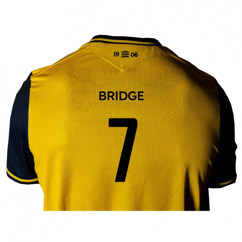 Danxen Dames Jack Bridge #7 Geel Zwart Uitshirt Uittenue 2025/26 T-Shirt