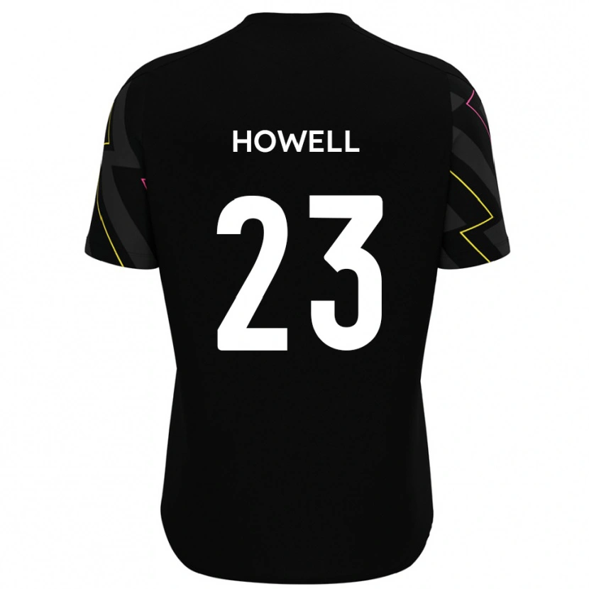 Danxen Dames Finn Howell #23 Zwart Grijs Uitshirt Uittenue 2025/26 T-Shirt