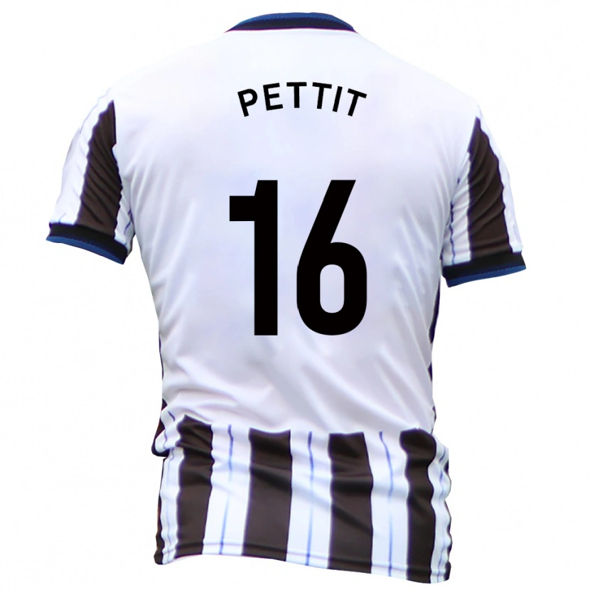 Danxen Dames Casey Pettit #16 Wit Zwart Uitshirt Uittenue 2025/26 T-Shirt