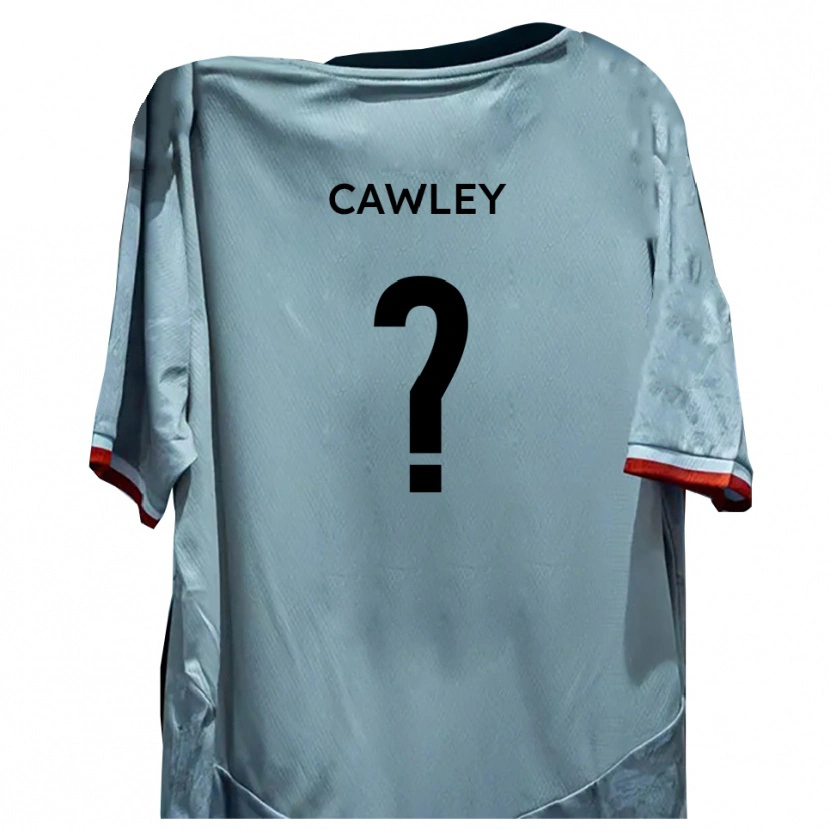 Danxen Dames Sam Cawley #0 Wit Zwart Uitshirt Uittenue 2025/26 T-Shirt