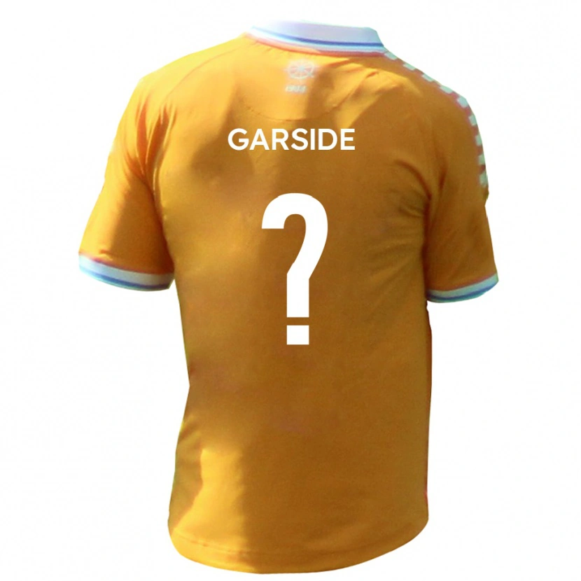 Danxen Dames Faye Garside #0 Geel Blauw Uitshirt Uittenue 2025/26 T-Shirt