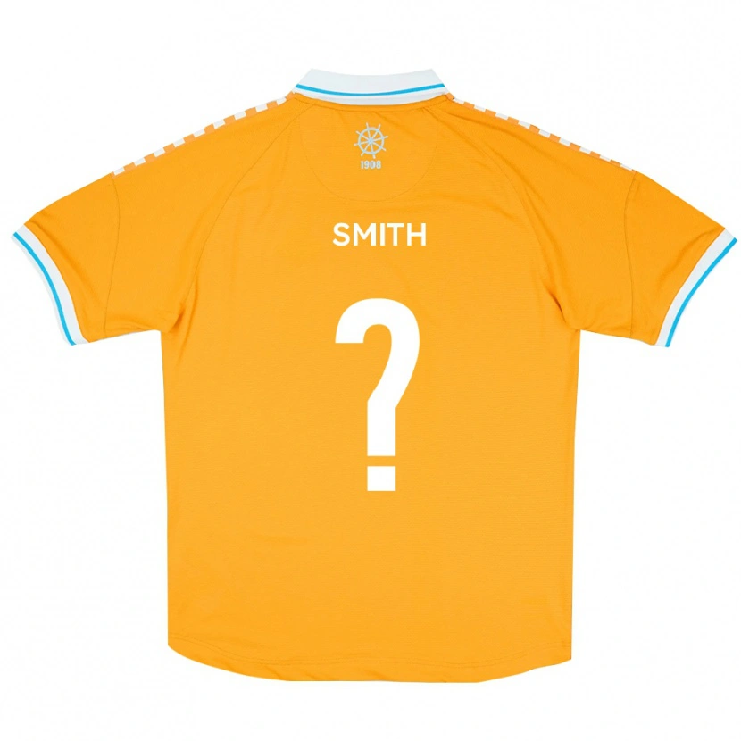 Danxen Dames Alisha Smith #0 Geel Blauw Uitshirt Uittenue 2025/26 T-Shirt