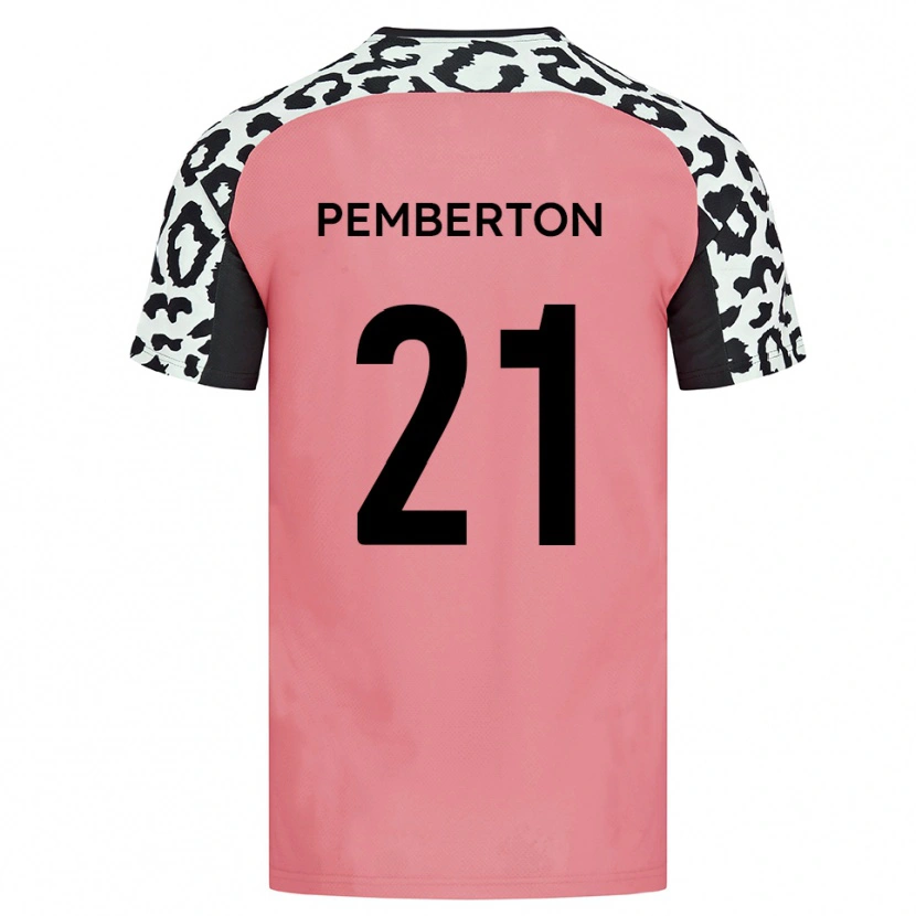 Danxen Dames Tre Pemberton #21 Roze Zwart Uitshirt Uittenue 2025/26 T-Shirt