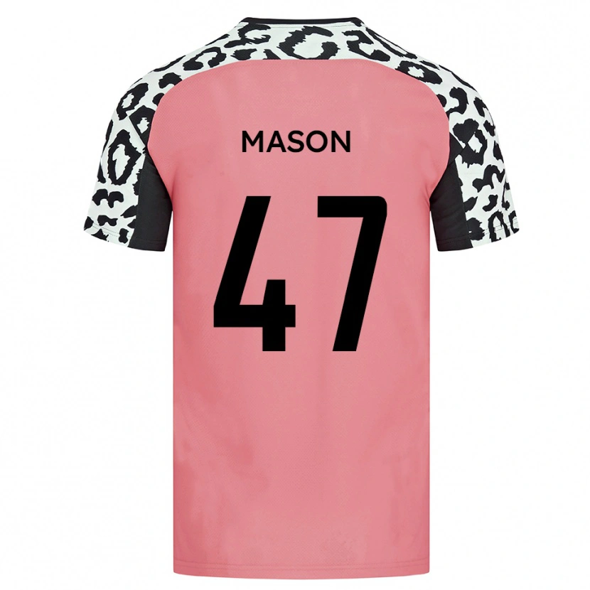 Danxen Dames Preston Mason #47 Roze Zwart Uitshirt Uittenue 2025/26 T-Shirt