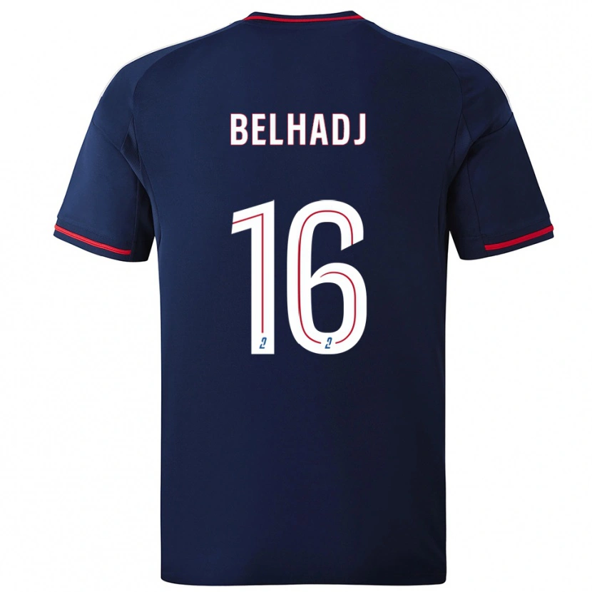 Danxen Dames Féerine Belhadj #16 Marine Rood Uitshirt Uittenue 2025/26 T-Shirt