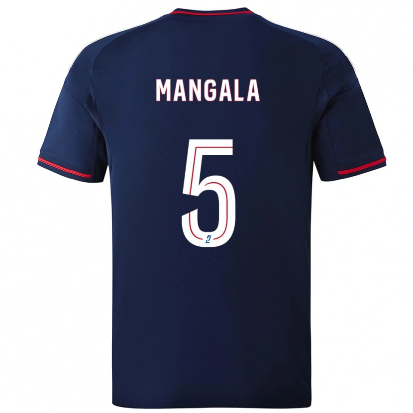 Danxen Dames Orel Mangala #5 Marine Rood Uitshirt Uittenue 2025/26 T-Shirt