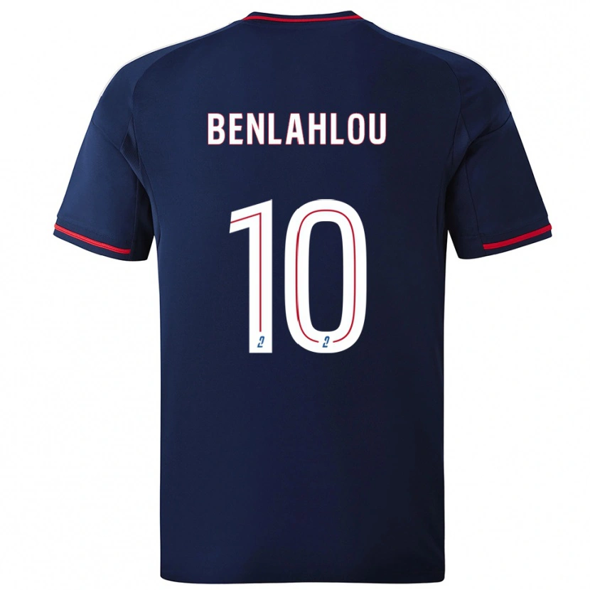 Danxen Dames Daryll Benlahlou #10 Marine Rood Uitshirt Uittenue 2025/26 T-Shirt