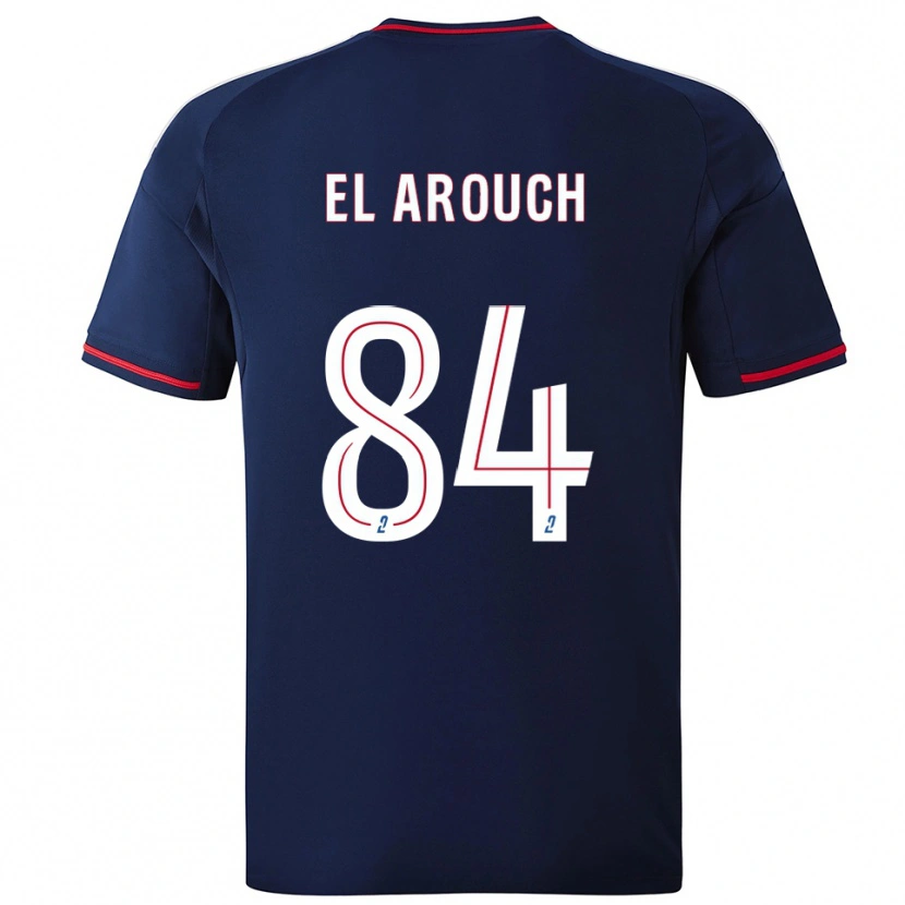 Danxen Dames Mohamed El Arouch #84 Marine Rood Uitshirt Uittenue 2025/26 T-Shirt