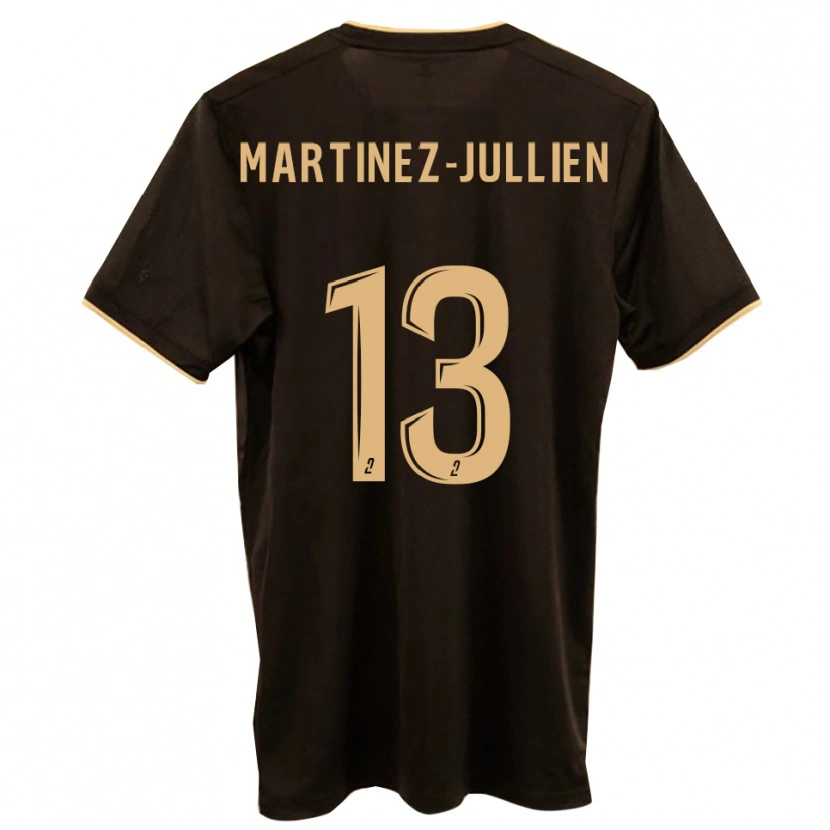 Danxen Dames Owen Martinez-Jullien #13 Blauw Rood Uitshirt Uittenue 2025/26 T-Shirt