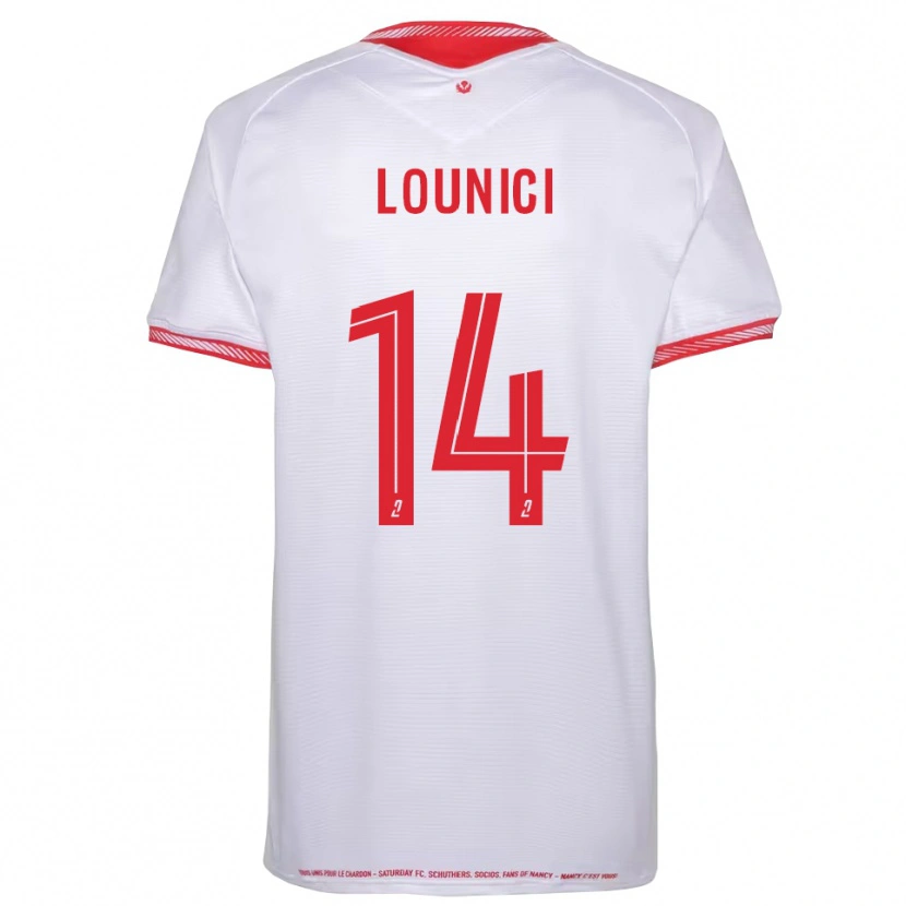 Danxen Dames Mohand Lounici #14 Zwart Rood Uitshirt Uittenue 2025/26 T-Shirt