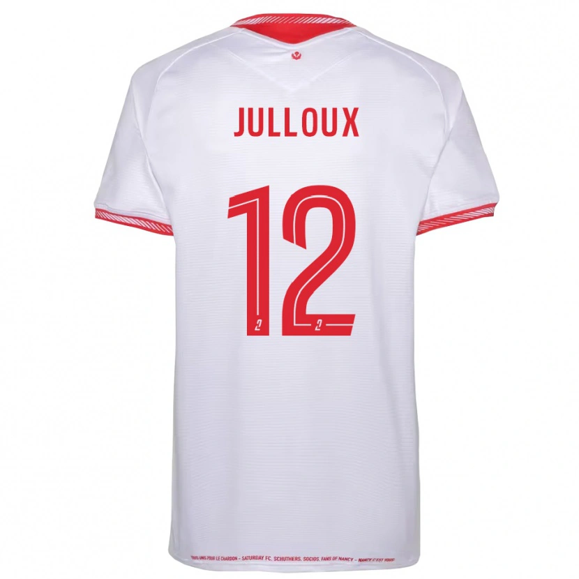 Danxen Dames Adrien Julloux #12 Zwart Rood Uitshirt Uittenue 2025/26 T-Shirt
