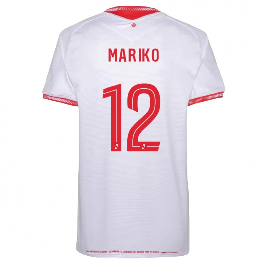 Danxen Dames Lamine Mariko #12 Zwart Rood Uitshirt Uittenue 2025/26 T-Shirt