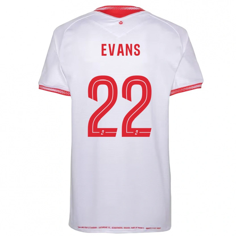 Danxen Dames Jimmy Evans #22 Zwart Rood Uitshirt Uittenue 2025/26 T-Shirt