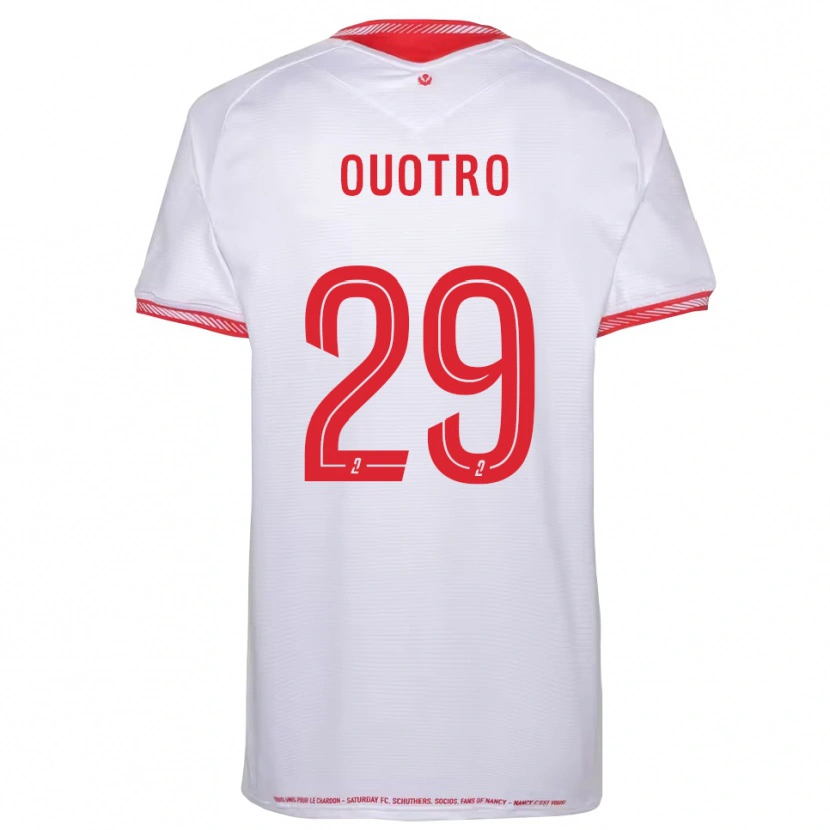 Danxen Dames Patrick Ouotro #29 Zwart Rood Uitshirt Uittenue 2025/26 T-Shirt