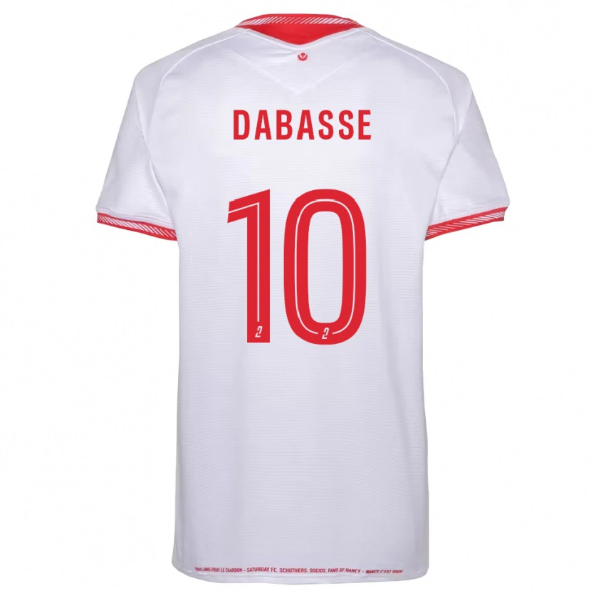 Danxen Dames Adrian Dabasse #10 Zwart Rood Uitshirt Uittenue 2025/26 T-Shirt