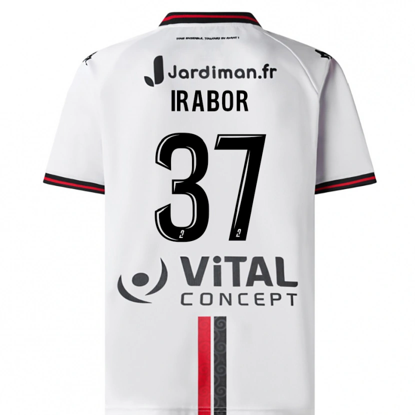 Danxen Dames Brown Irabor #37 Wit Rood Uitshirt Uittenue 2025/26 T-Shirt