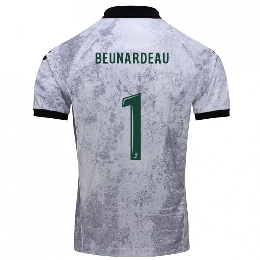 Danxen Dames Quentin Beunardeau #1 Wit Zwart Uitshirt Uittenue 2025/26 T-Shirt