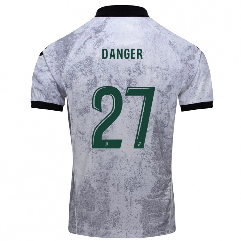 Danxen Dames Bradley Danger #27 Wit Zwart Uitshirt Uittenue 2025/26 T-Shirt