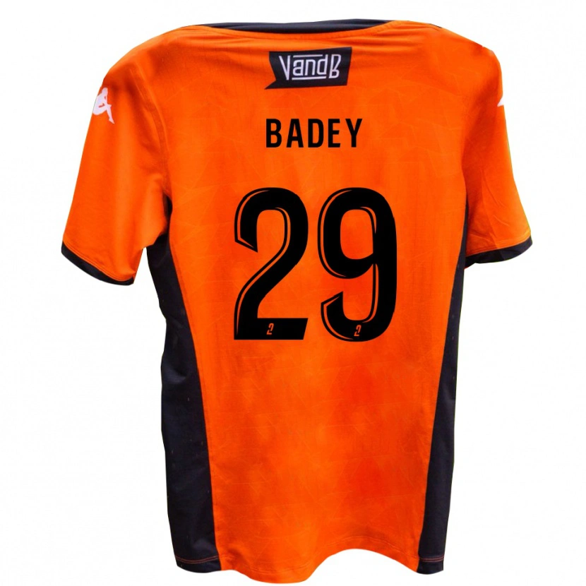 Danxen Dames Ange Badey #29 Wit Zwart Uitshirt Uittenue 2025/26 T-Shirt