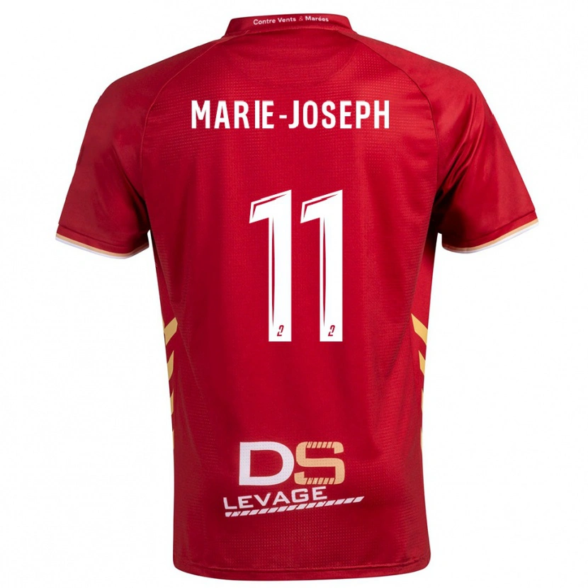 Danxen Dames Thomas Marie-Joseph #11 Bourgondisch Goud Uitshirt Uittenue 2025/26 T-Shirt